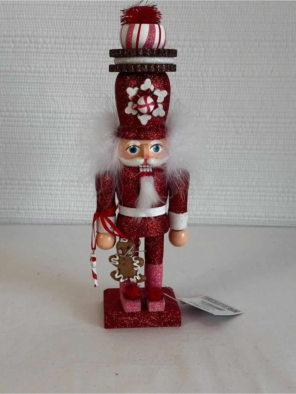 Kurt S. Adler Hollywood Nutcracker Peppermint Gingerbread Christmas Nutcracker